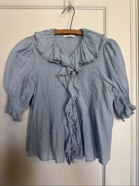 XS RARE Doen Henri Blouse - light blue